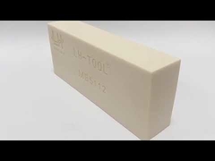 Placa de resina de poliuretano cor bege 1.0 densidade Dureza 75-78D